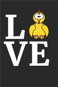 I Love Chickens Chicken Notebook - Gift for Chicken Lovers - Chicken Journal
