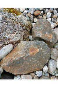 School Composition Book Pretty Rock Garden