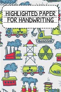 Highlighted Paper For Handwriting