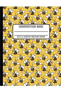 Composition Book Cursive Writing Paper