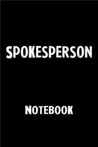 Spokesperson Notebook