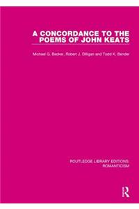 A Concordance to the Poems of John Keats