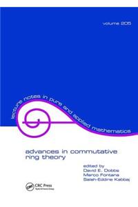 Advances in Commutative Ring Theory