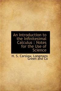 An Introduction to the Infinitesimal Calculus