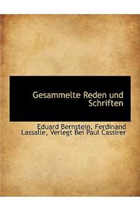 Gesammelte Reden Und Schriften