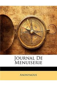 Journal de Menuiserie