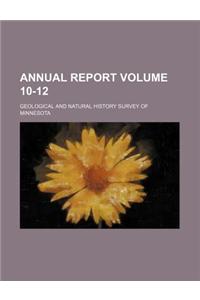 Annual Report Volume 10-12