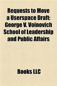 Requests to Move a Userspace Draft