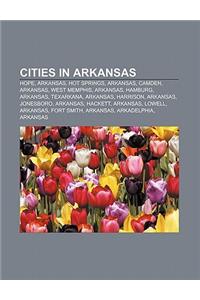 Cities in Arkansas