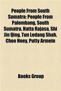 People from South Sumatra