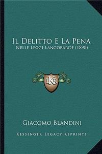 Il Delitto E La Pena