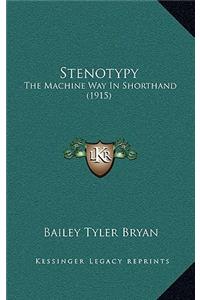 Stenotypy