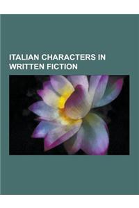 Italian Characters in Written Fiction