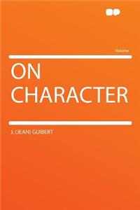 On Character