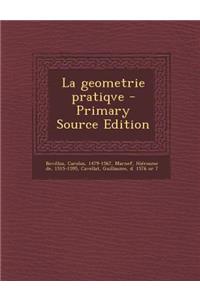 La geometrie pratiqve