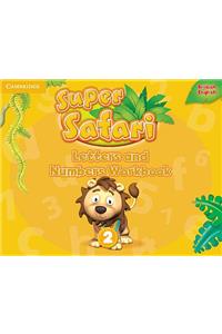 Super Safari Level 2 Letters and Numbers Workbook