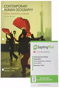 Loose-Leaf Version for Contemporary Human Geography 2e & Saplingplus for Contemporary Human Geography 2e (Six-Months Access)