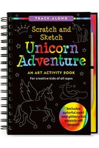 Scratch & Sketch Unicorn Adventure (Trace-Along)