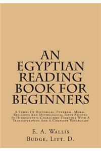 An Egyptian Reading Book for Beginners