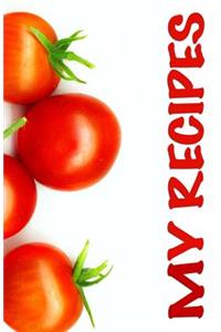 My Recipes - Blank Cookbook