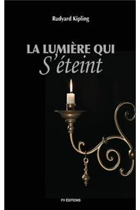 lumière qui s'éteint