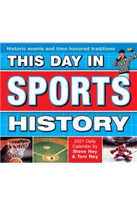 2021 This Day in Sports History Boxed Daily Calendar