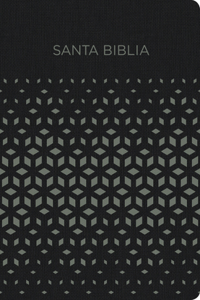 NVI Biblia Para Regalos Y Premios, Negro/Plata SÃ­mil Piel