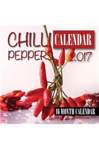 Chili Peppers Calendar 2017