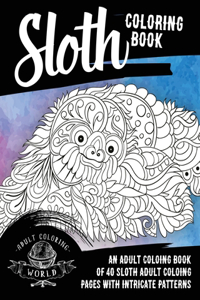 Sloth Coloring Book