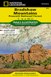 Bradshaw Mountains Map [Prescott National Forest]