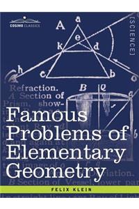 Famous Problems of Elementary Geometry: The Duplication of the Cube, the Trisection of an Angle, the Quadrature of the Circle.