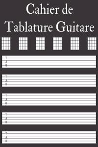 Cahier de Tablature Guitare