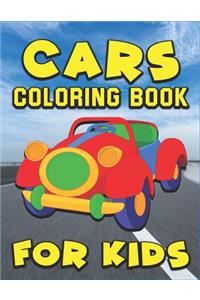 Cars Coloring Book for Kids