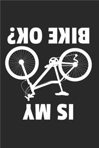 Fahrrad Radfahrer Notizbuch