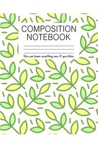 Composition Notebook