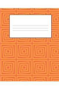 Orange Composition Notebook