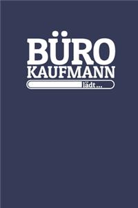 Bürokaufmann lädt
