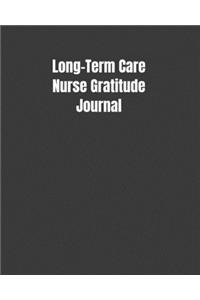 Long-Term Care Nurse Gratitude Journal