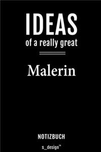 Notizbuch für Maler / Malerin