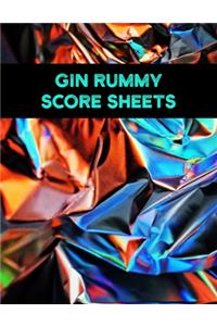 Gin Rummy Score Sheets