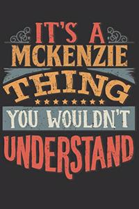 It's A Mckenzie You Wouldn't Understand