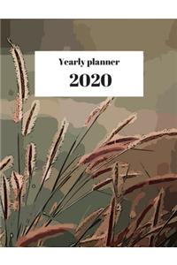 2020 Yearly planner