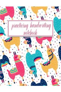 Practicing Handwriting Notebook