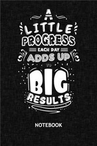 A Little Progress Each Day Adds Up To Big Results