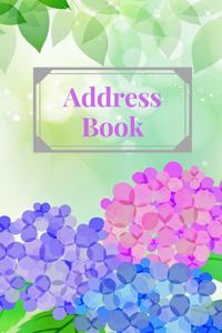 Hydrangeas Address Book
