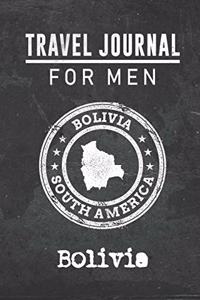 Travel Journal for Men Bolivia