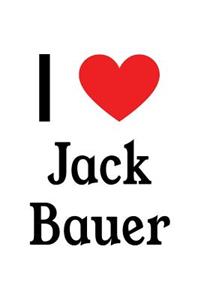 I Love Jack Bauer: Jack Bauer Designer Notebook