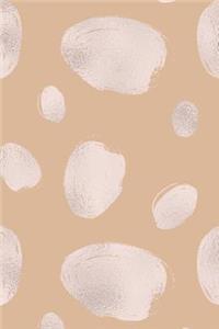 Cute Pattern Rose Gold Sketchbook 1