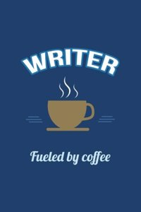 Writer Fueled by Coffee Journal, Lined