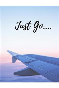 Just Go Composition Notebook